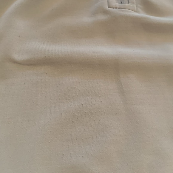 Peter Millar Large Wicking Quarter Zip in White from River Course - Picture 8 of 12